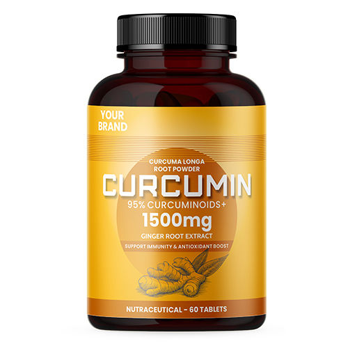 1500mg Curcumin Ginger Root Extract Tablets Efficacy: Promote Healthy & Growth