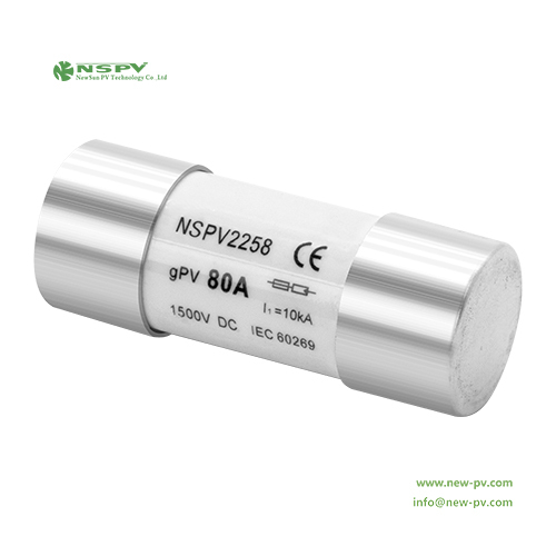 Solar Panel Fuse Max.80a 1500vdc Pv Fuse Link For Solar System Protection Solar Gpv Fuse - Application: Industrial