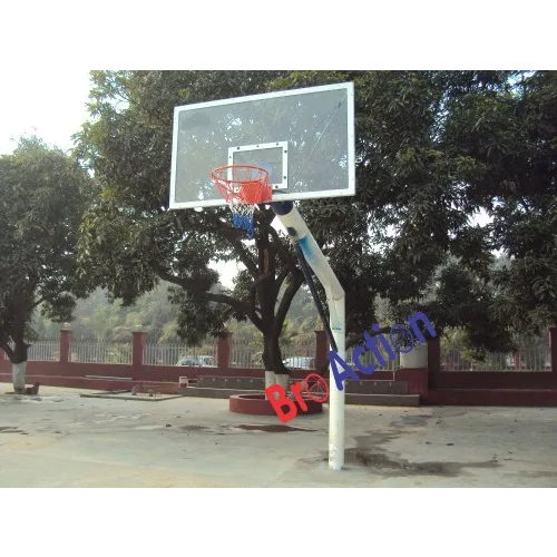 Mild Steel Basketball Pole Designed For: All