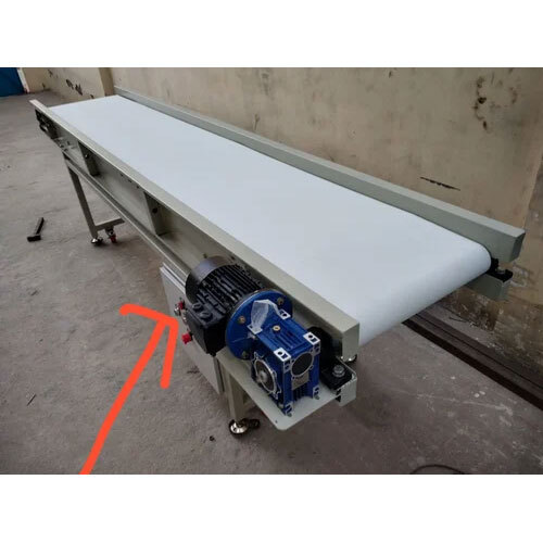 स्टेनलेस स्टील फ्लैट बेल्ट कन्वेयर