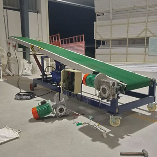 Stainless Steel Telescope Truck Loading Conveyor