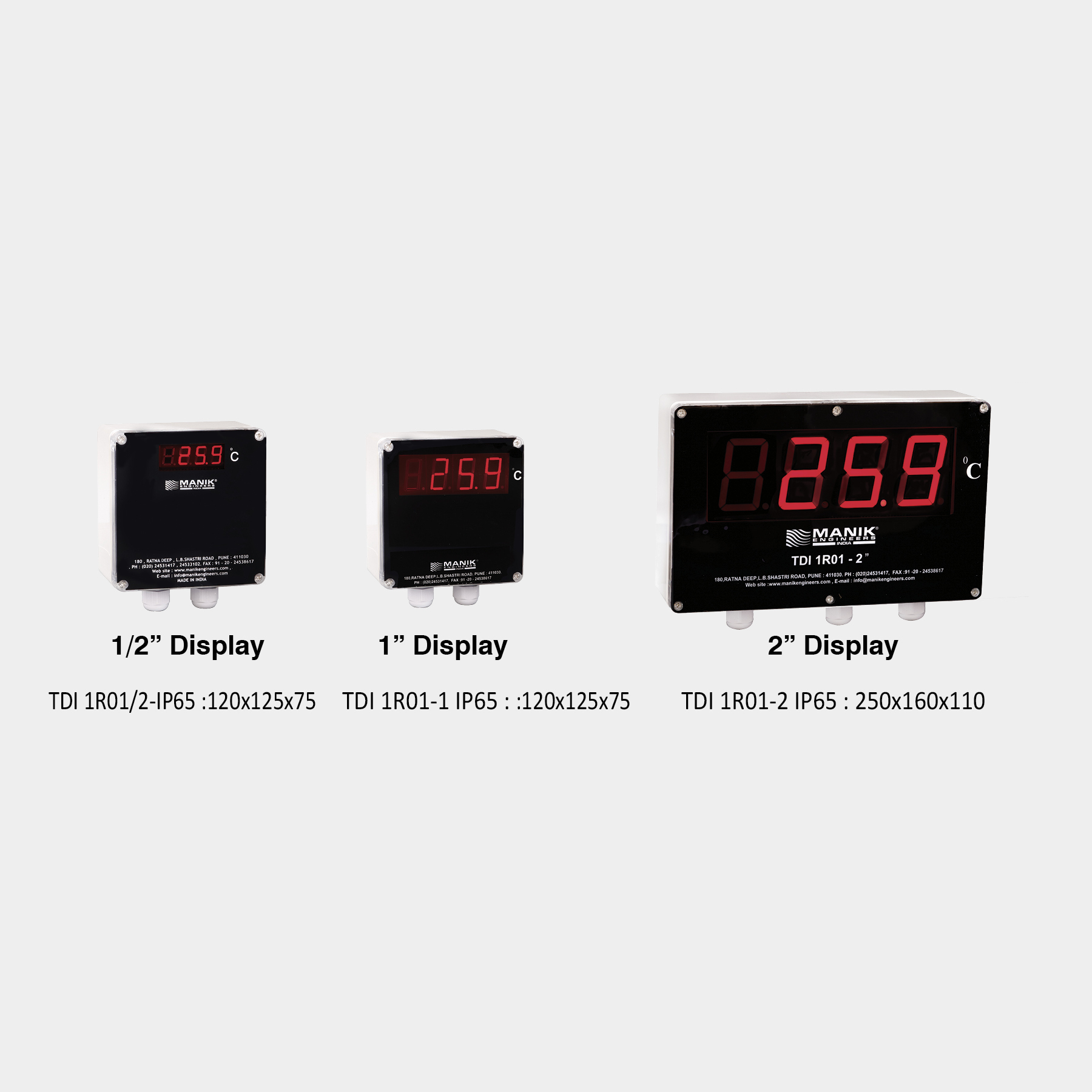 Digital Temperature Indicators