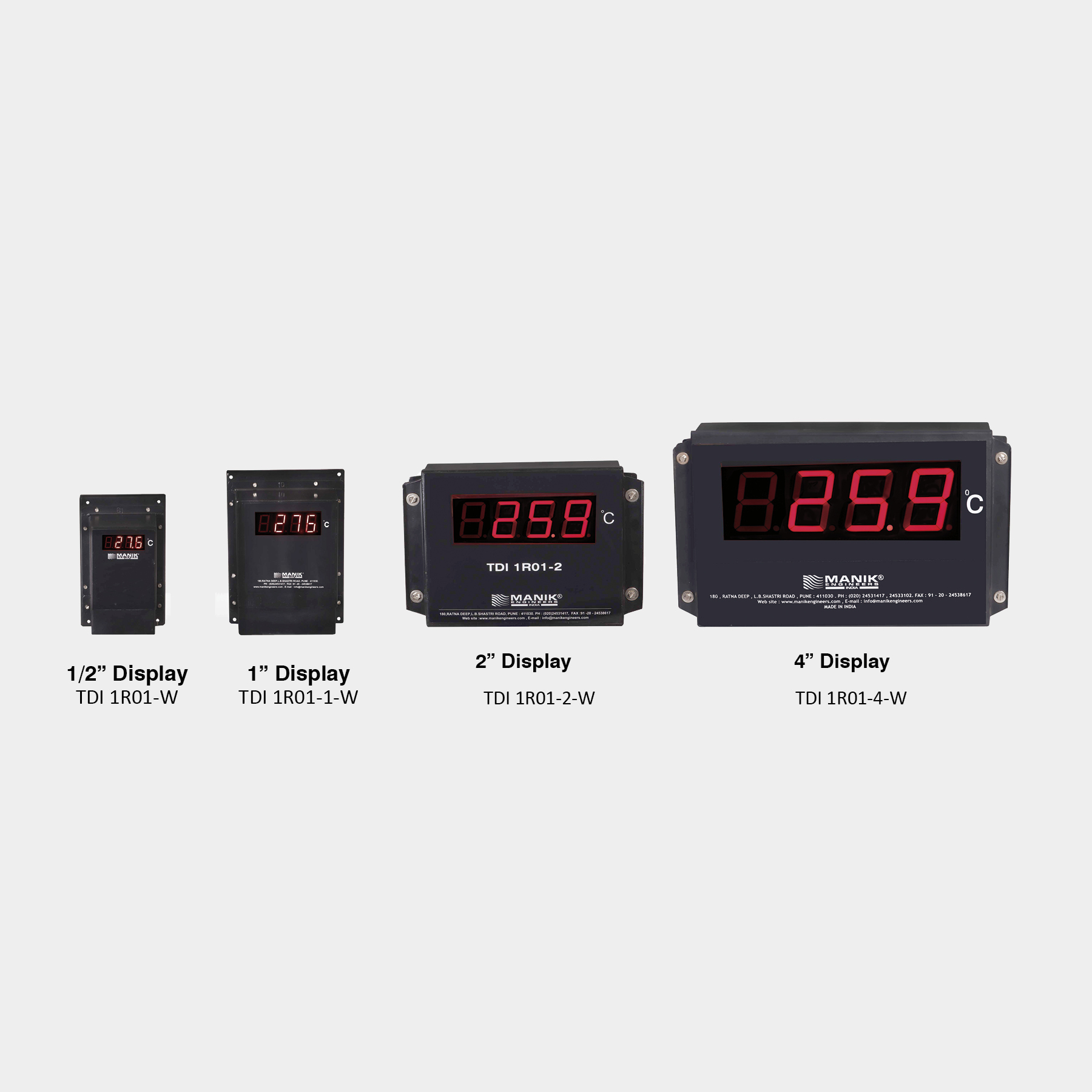 Digital Temperature Indicators