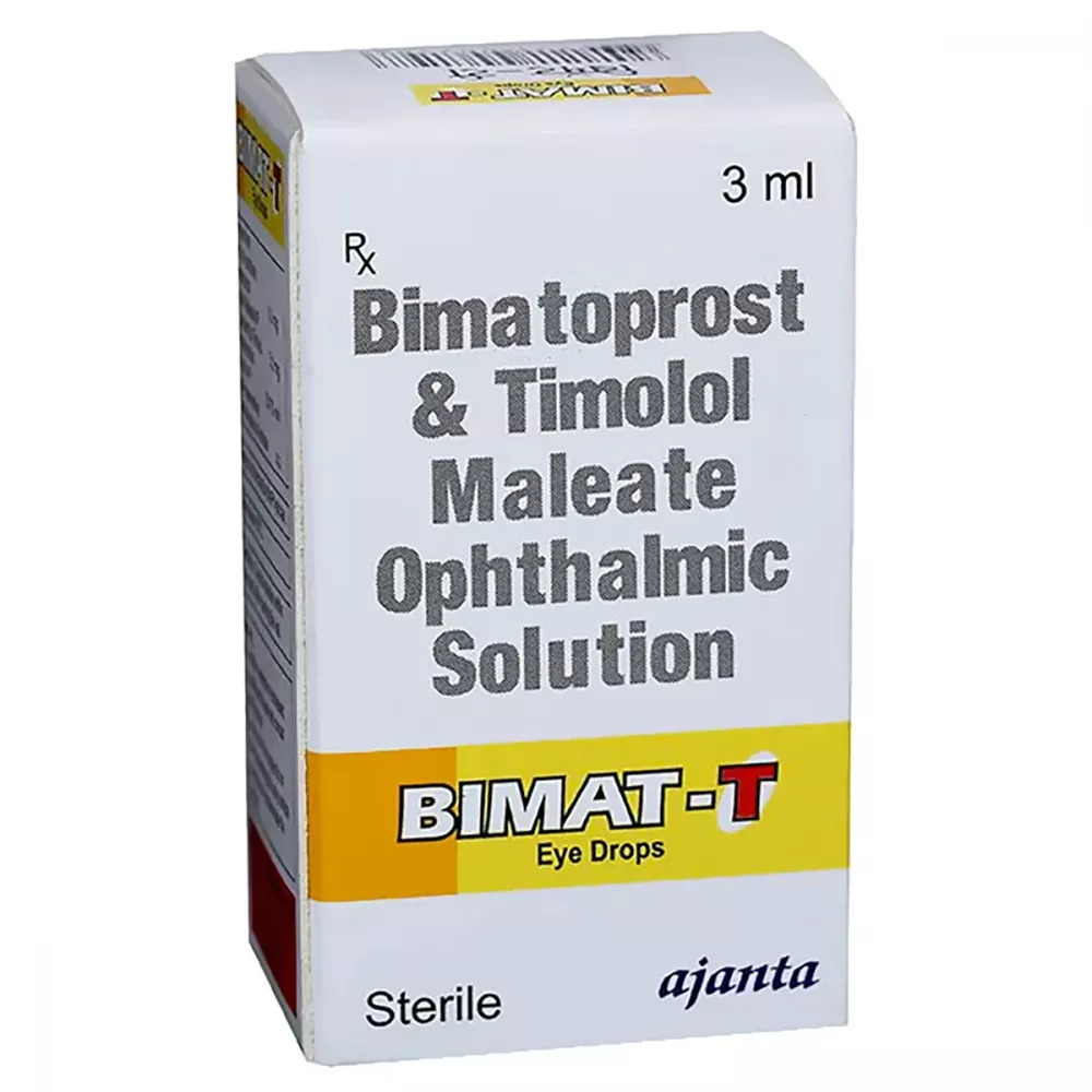 Brimonidine And Timolol Eye Drops - Liquid Solution For Glaucoma And Ocular Hypertension Treatment | Suitable For All Ages, External Use Only, Dosage As Advised By Doctor
