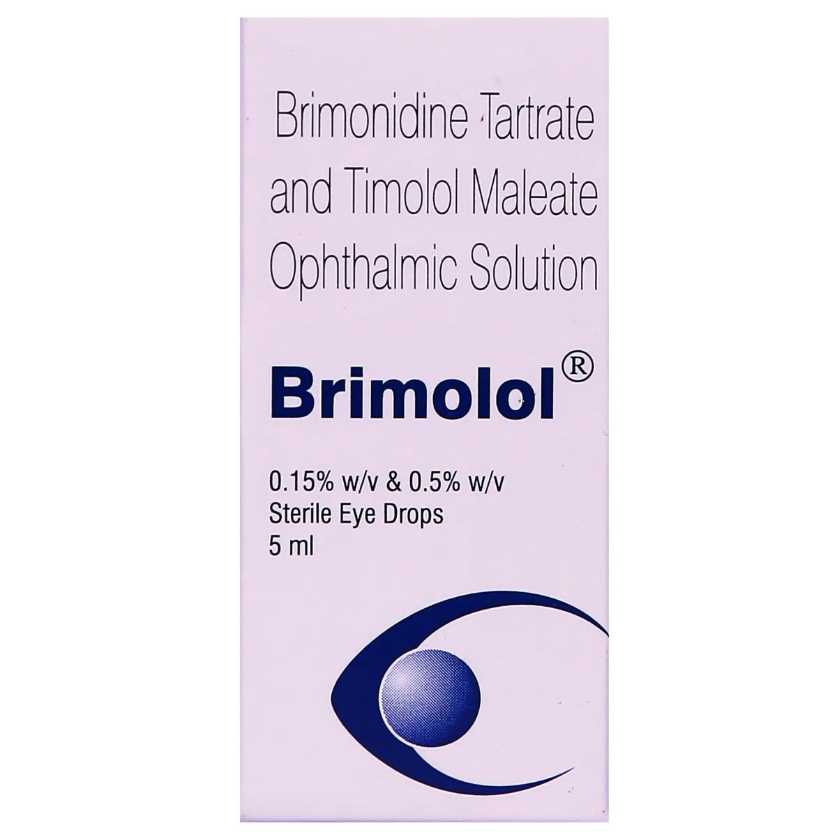 Brimonidine And Timolol Eye Drops - Liquid Solution For Glaucoma And Ocular Hypertension Treatment | Suitable For All Ages, External Use Only, Dosage As Advised By Doctor