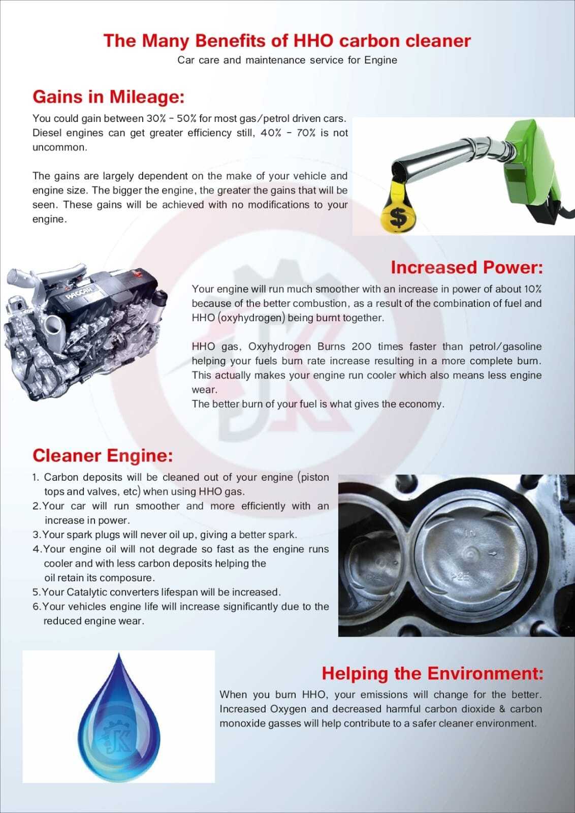 Engine Decarbonising Machine