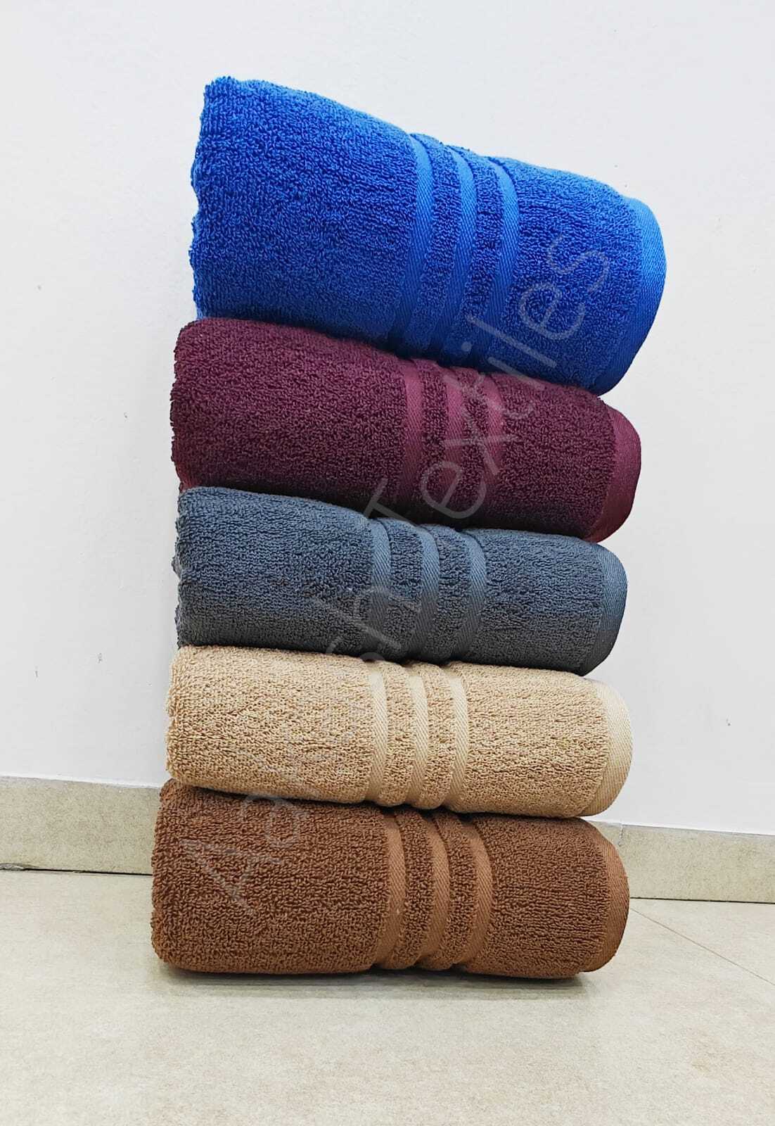 Plain Dyed Towel - Color: Multicolour