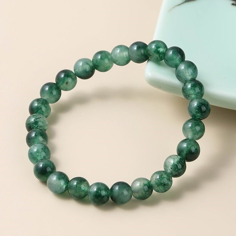 Dyed Quartz Bracelet - Shape: Round