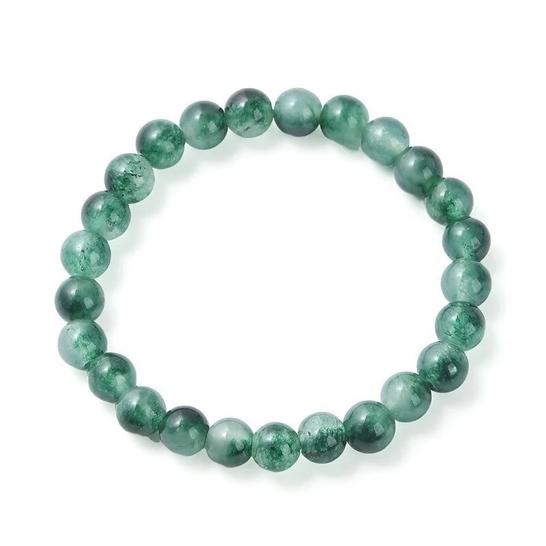 Dyed Quartz Bracelet - Shape: Round