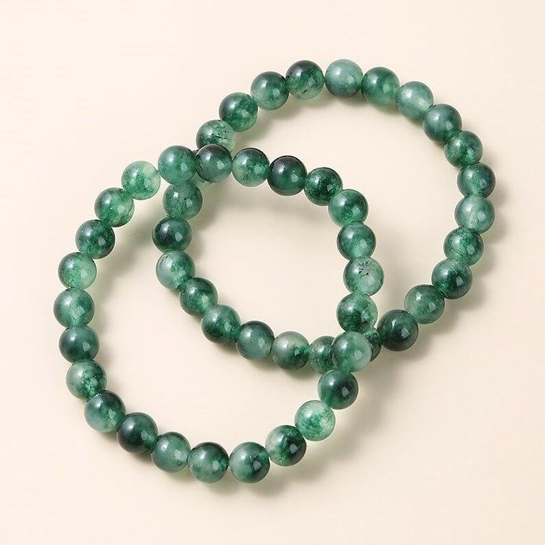 Dyed Quartz Bracelet - Shape: Round