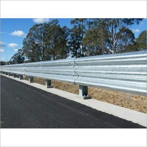Mild Steel Thrie Beam Crash Barrier