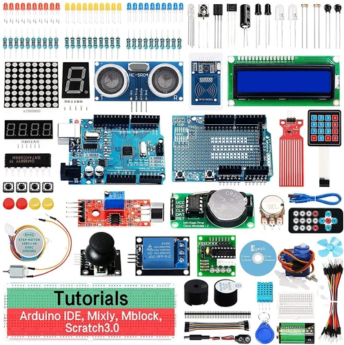 कोई भी रंग Arduino Uno स्टार्टर किट
