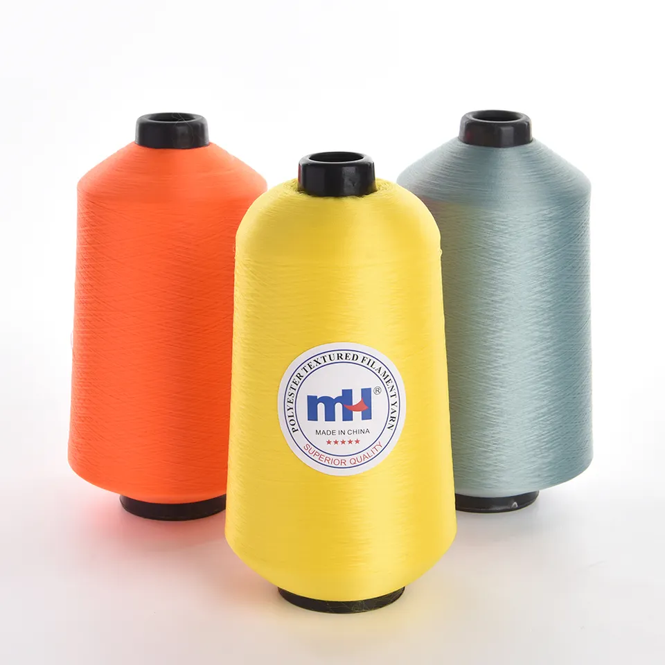 Polyester Overlocking Thread Textured Yarn Stitching Thread Sewing Thread Yarn Supplier - Attributes: Low Shrinkage