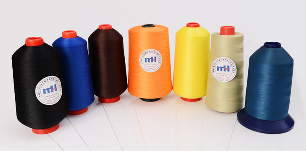 Polyester Overlocking Thread Textured Yarn Stitching Thread Sewing Thread Yarn Supplier - Attributes: Low Shrinkage