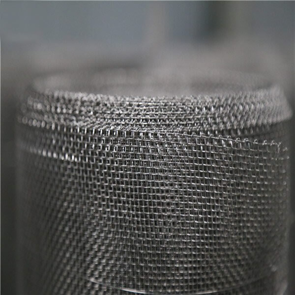 Silver Crimped Wire Mesh