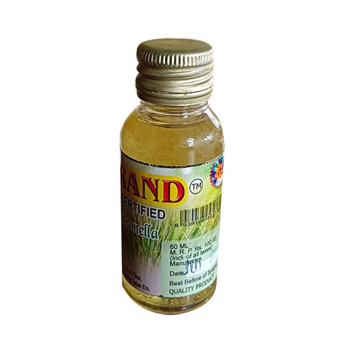 60 Ml Premium Citronella Oil - Ingredients: Herbal Extract