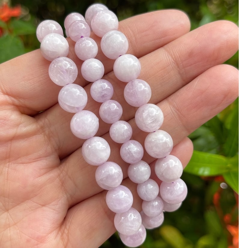 Kunzite Bracelet - Shape: Round