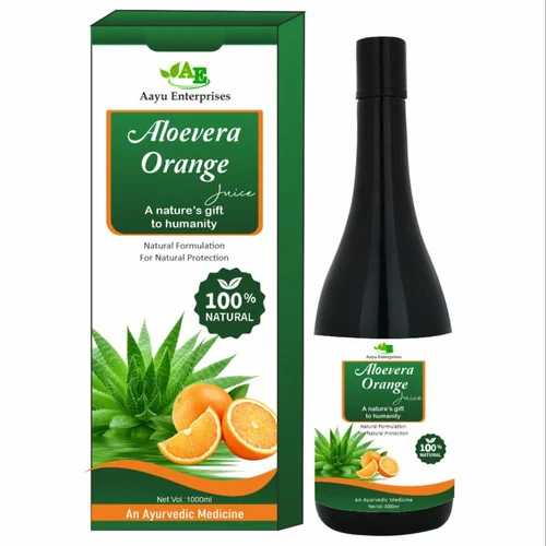 Aloe Vera Orange Juice Direction: As Suggested