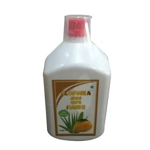मैंगो फ्लेवर एलो वेरा जूस दिशा: जैसा सुझाव दिया गया है