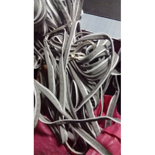Plain Polyester Reflective Piping Strip - New High-quality Material, White Color, Multipurpose Use