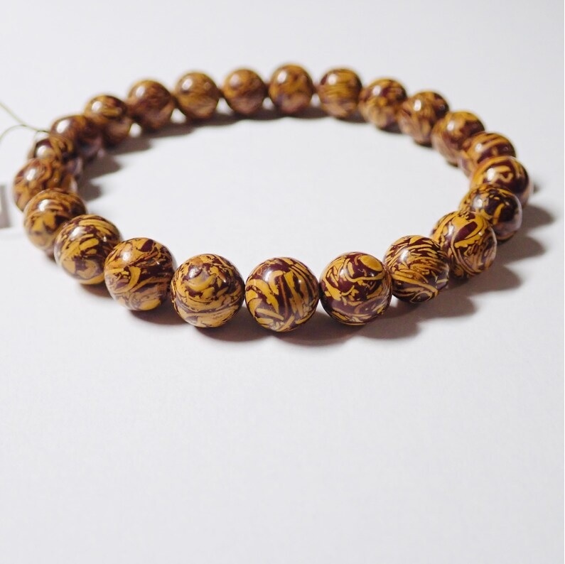 Mariam Jasper Bracelet - Shape: Round