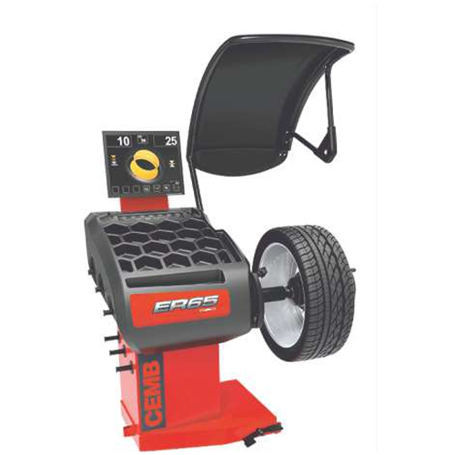 Er65 Automatic Balancing Machine With Monitor - 115-230v, 50/60hz | Electric Power Source, Standard Size, 1-year Warranty
