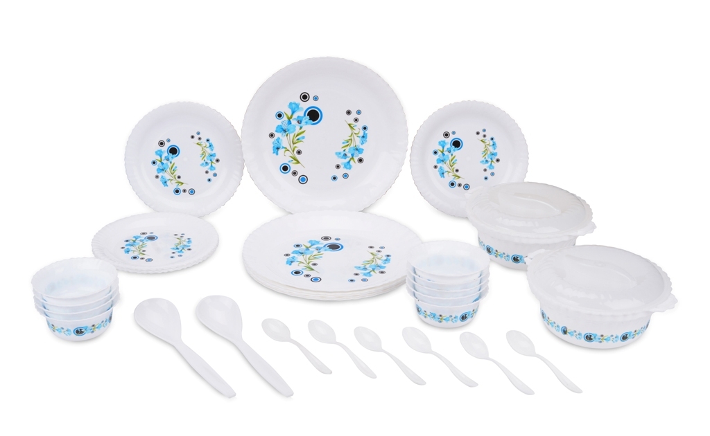 Dinner Set 36 Pieces - Color: Pink