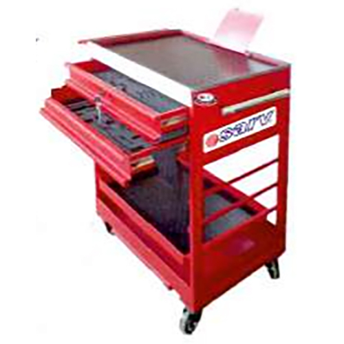 Stl-334 4 ड्रॉअर सिंगल कैबिनेट टूल्स ट्रॉली इन्सर्ट के साथ वारंटी: हाँ