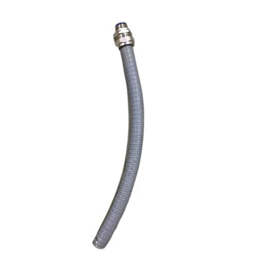 Industrial Liquid Tight Flexible Conduit Pipe - PVC Material, Round Shape, Galvanized Surface Treatment | Durable, Moisture-Resistant, Easy to Install, Ideal for Harsh Environments