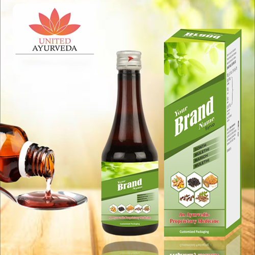 सोंथ मुलेठी मारीच मुलेठी सिरप आयु समूह: वयस्कों के लिए