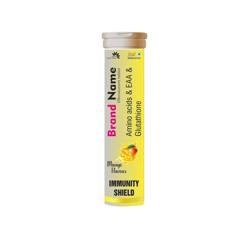 Amino Acids - Medical Grade Effervescent Tablets With Eaa And Glutathione, Mango Flavor For Commercial Use