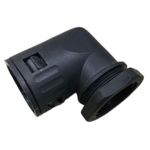 90 Degree Polyamide Conduit Connector - High-quality Polyamide, 90-degree Design | Durable, Uv Resistant, Insulation For Stranded Copper Conductors