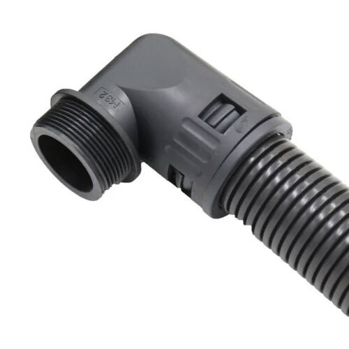 90 Degree Polyamide Conduit Connector - High-quality Polyamide, 90-degree Design | Durable, Uv Resistant, Insulation For Stranded Copper Conductors