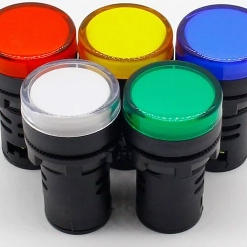 Abs Plastic Pilot Lamp - Abs Material, Insulated Pvc, Stranded Conductors | Industrial Versatility For Equipment Monitoring And Signaling