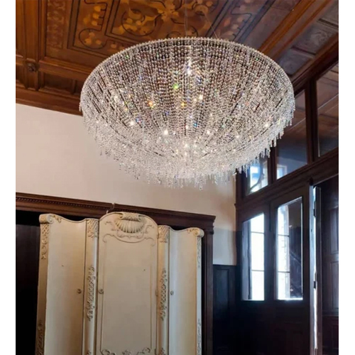 Round Crystal Chandelier Application: Decoration