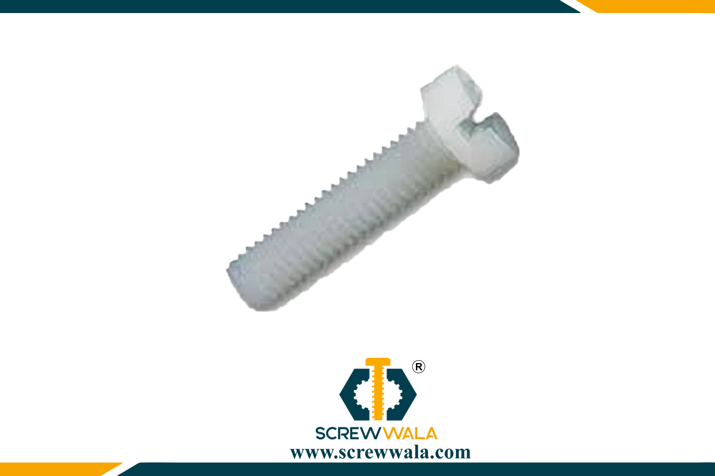 Nylon Hex Nut - M3, M4, M5 Sizes | White Nylon Material, Corrosion-resistant For Electronics And Water Products