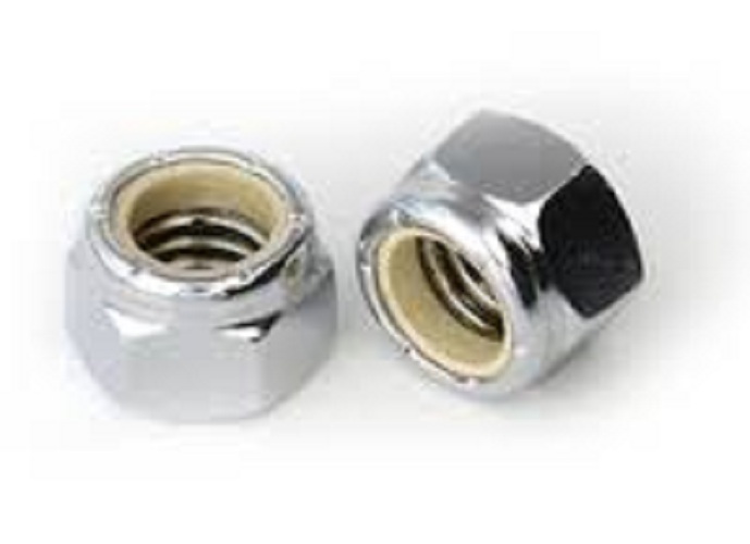Nyloc Nut - Ms And Ss Q Hex Type, Size M2 And Above | Ideal For Vibration Systems In Automotive And Machinery Applications