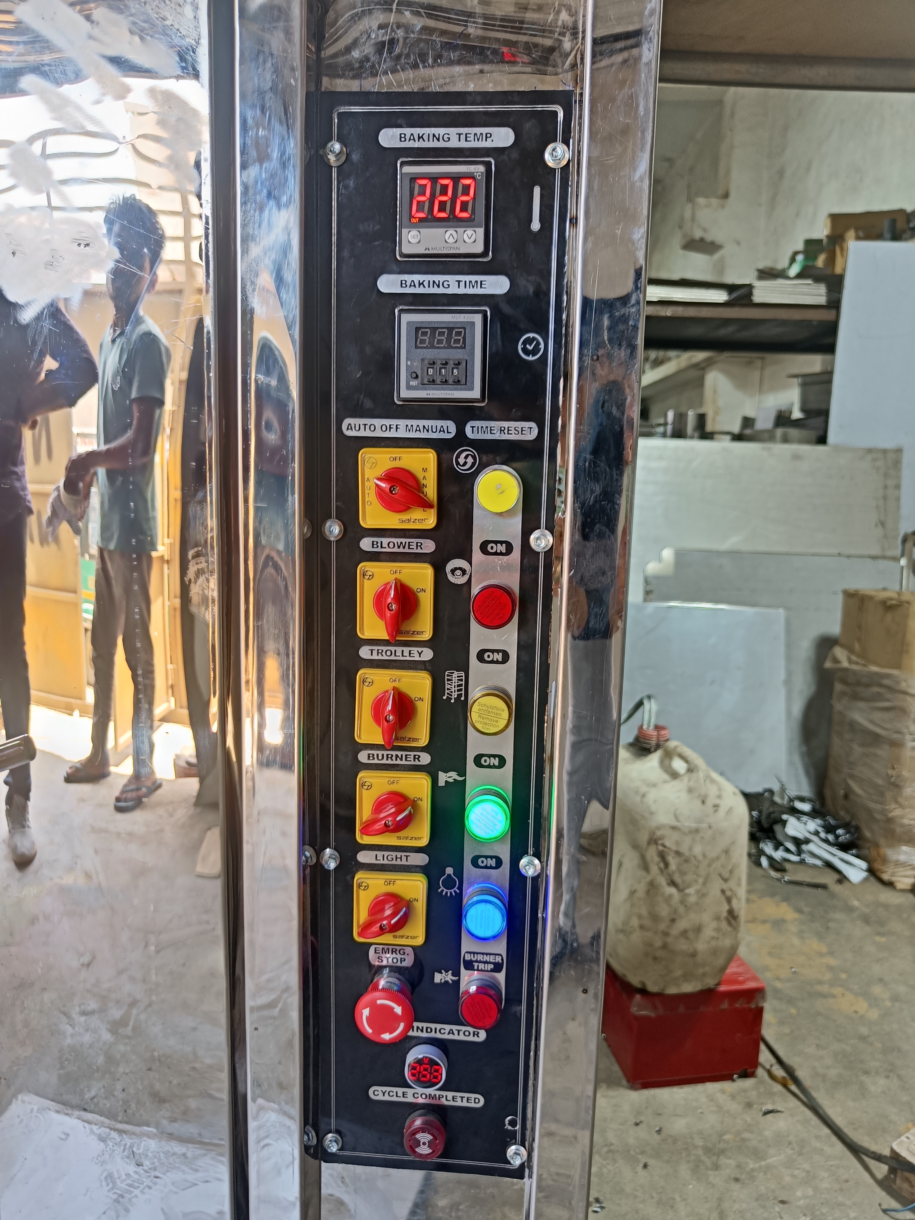 Rotary Oven Machine - Color: White