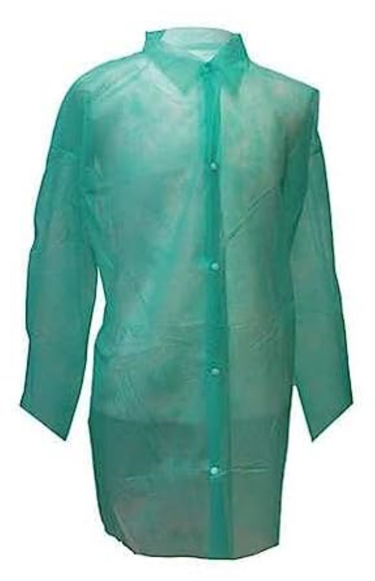 Disposable Attendant Lab Coat - Breathable & Water-repellent Sms Fabric | Lint-free, Biodegradable, Multi-color Options Available