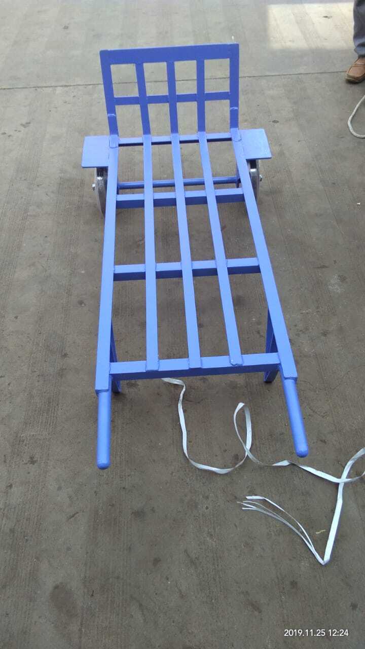 Blue Ms Luggage Trolley