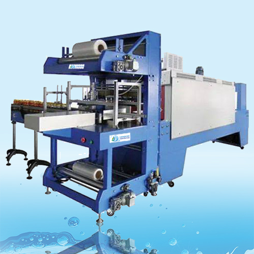 White Fully Automatic Shrink Packaging Machine