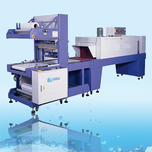 Automatic Shrink Wrapping Machine - Stainless Steel, Semi-automatic, Blue-white | Plc Control, 30-month Warranty, Energy-efficient Design