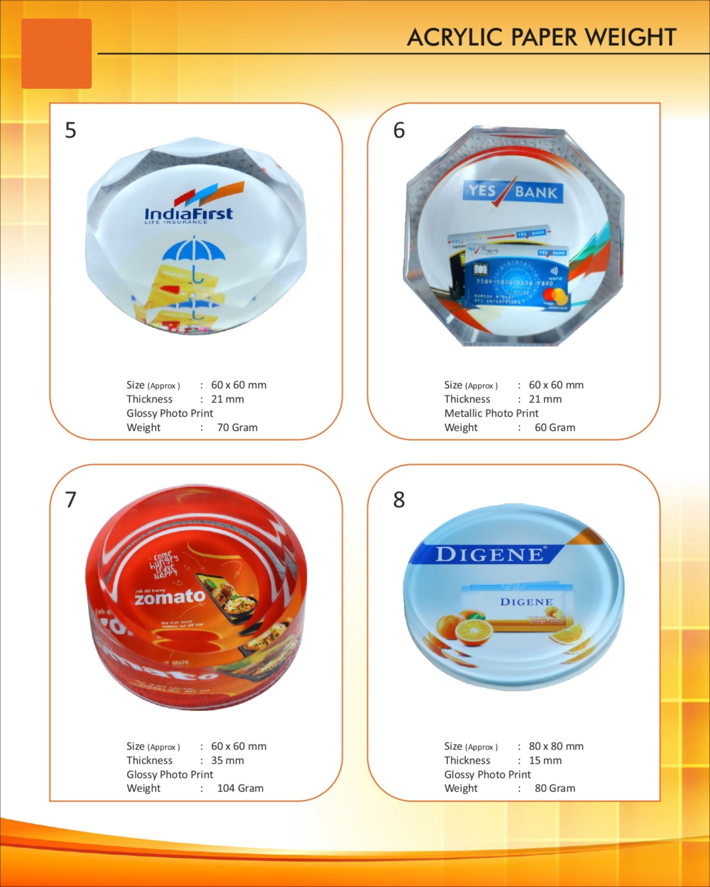 Promotional Paper Weight