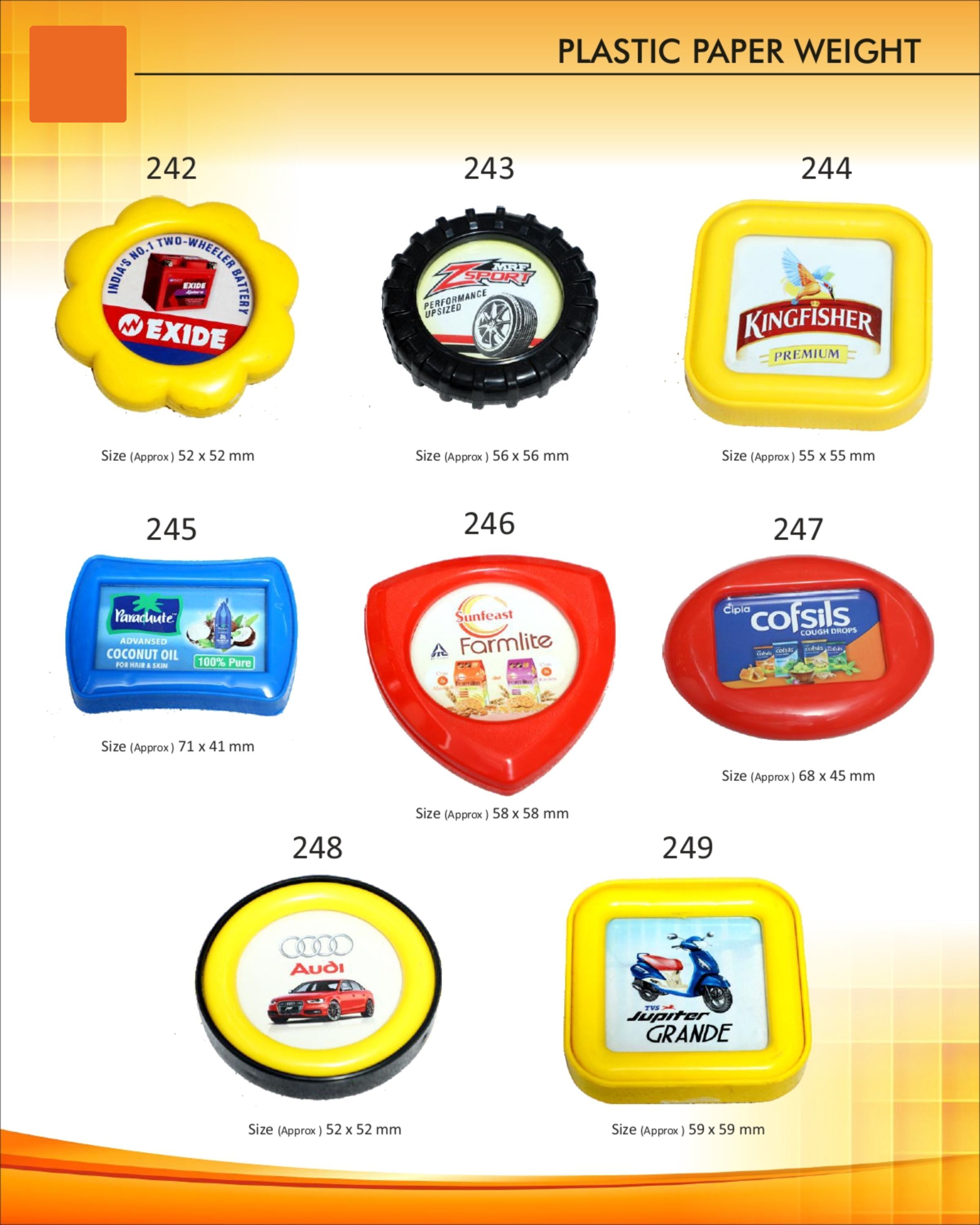 Promotional Paper Weight