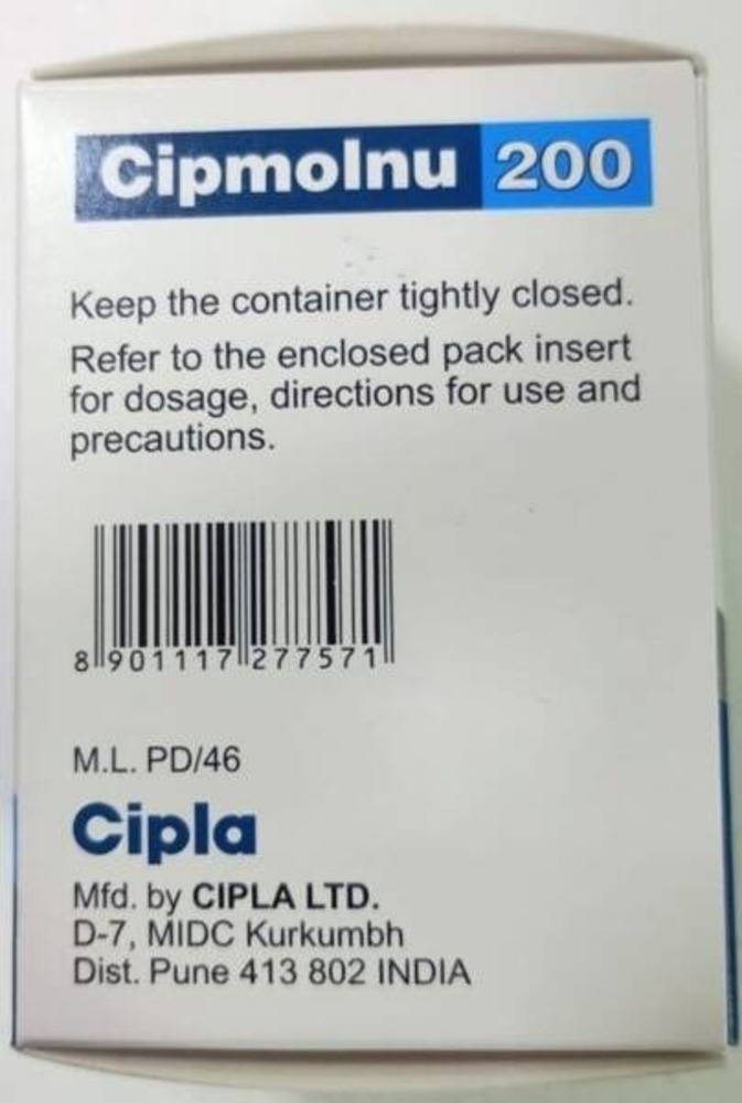 Cipmolnu 200mg Capsules