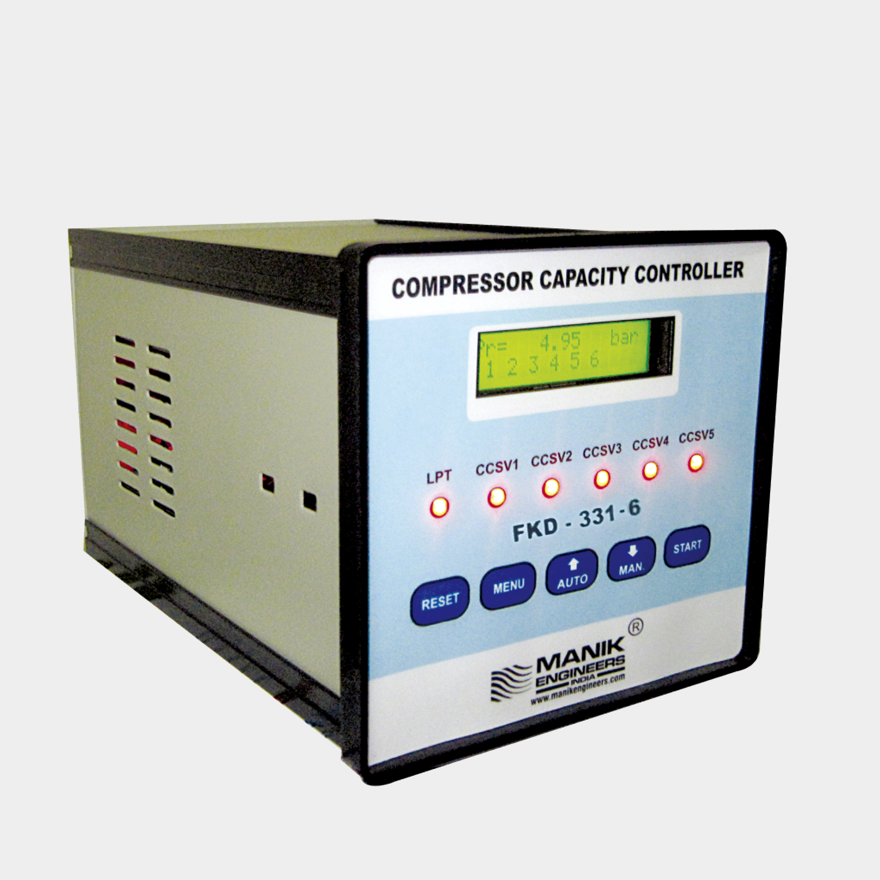 Microcontroller Based Compressor Capacity Controller