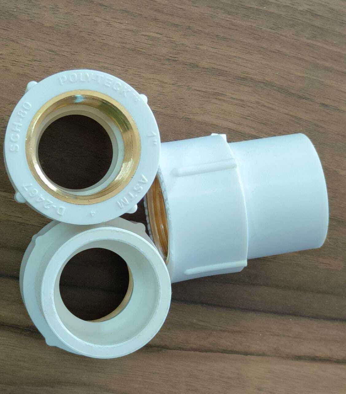 Upvc Pipe Systems - White Round Fittings | Durable Upvc Material, 1-year Warranty, Black Annealed Surface Treatment