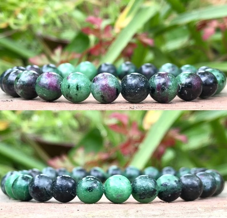 Ruby Zoisite Bracelet