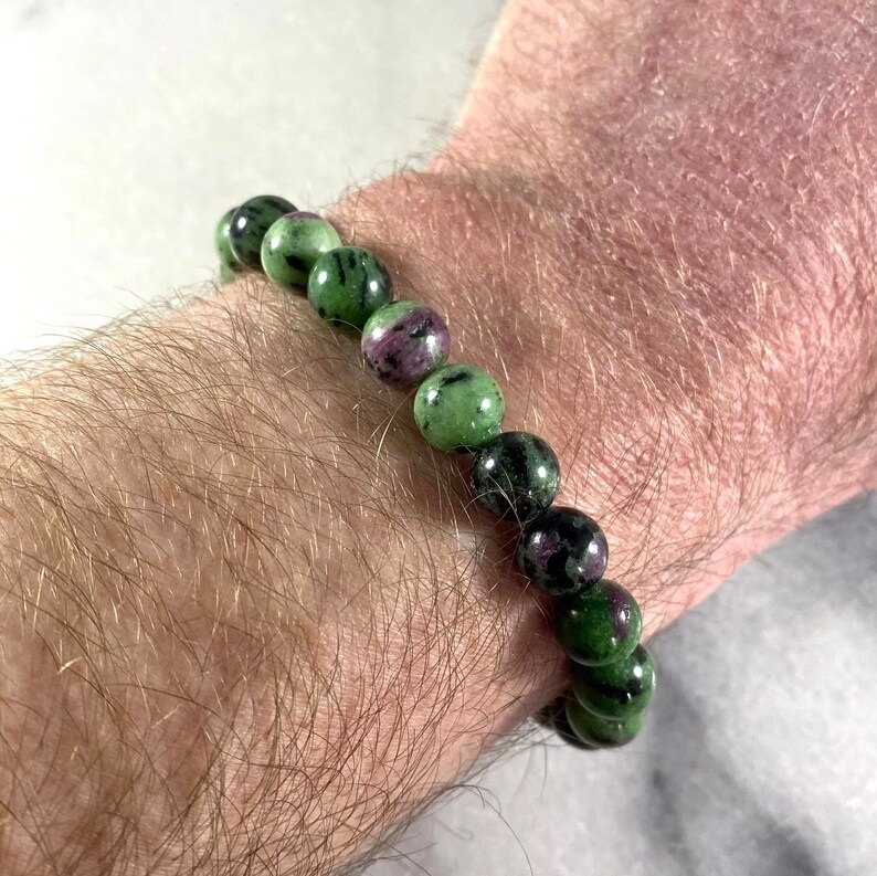 Ruby Zoisite Bracelet