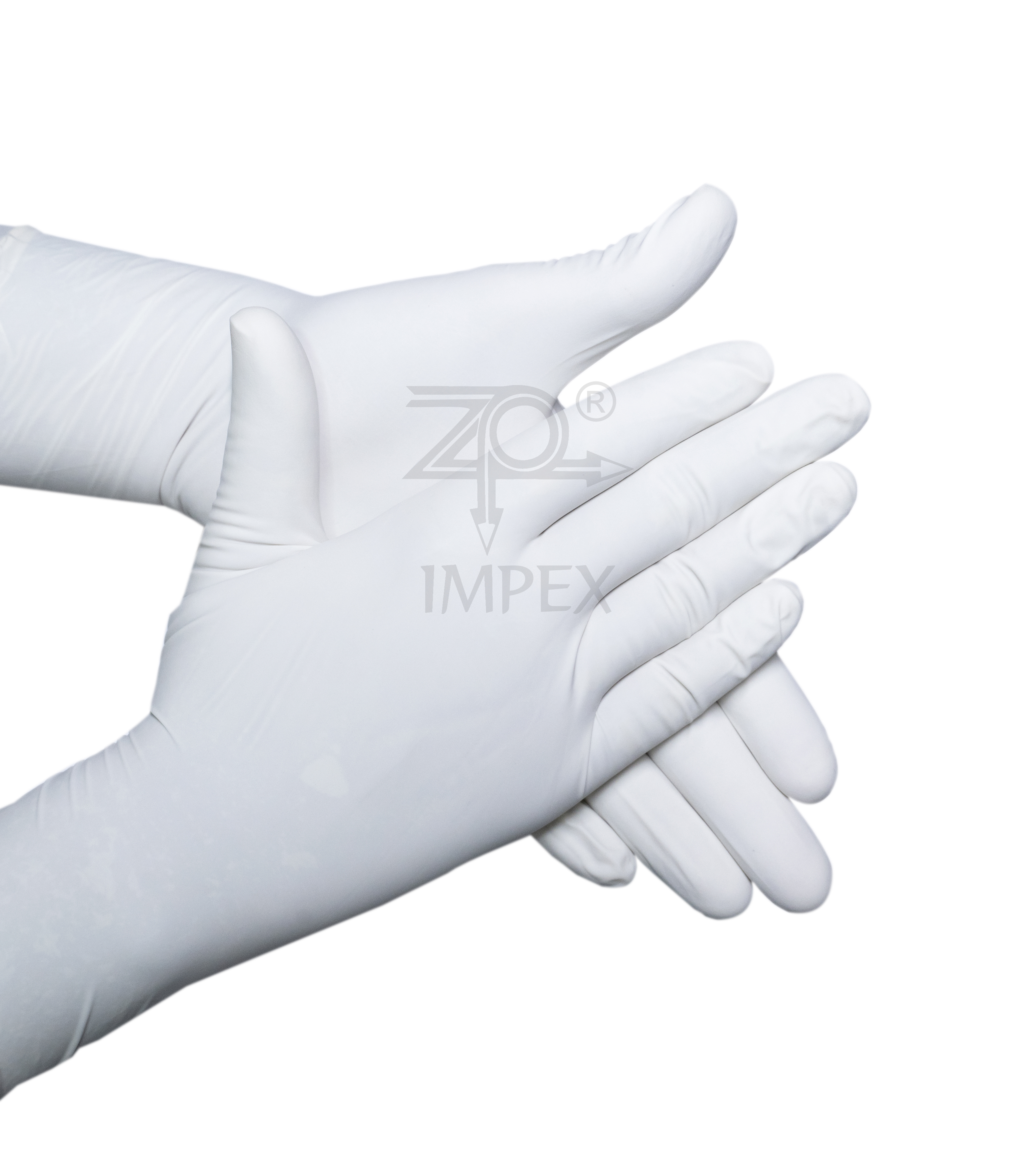 Latex Examination Gloves - Natural Rubber Latex, 240 Mm Cuff Length, White Color | Comfort-fit, Durable, Powder-free, Full Finger Design For Hospital & Pharma Use